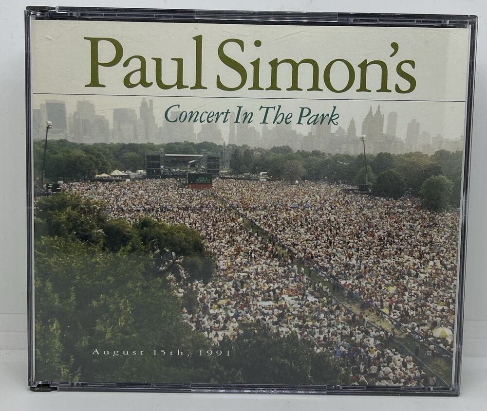 Paul Simon's Concert In The Park - Audio CD by Paul Simon Clean Double CD Rock